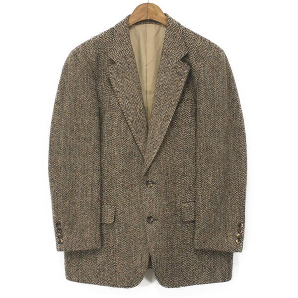90&#039;s Field Brothers Harris Tweed 2 Button Jacket