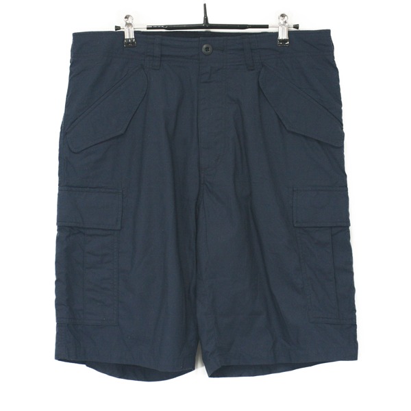 Green Label Relaxing by United Arrows Lightweight Cotton Cargo Shorts