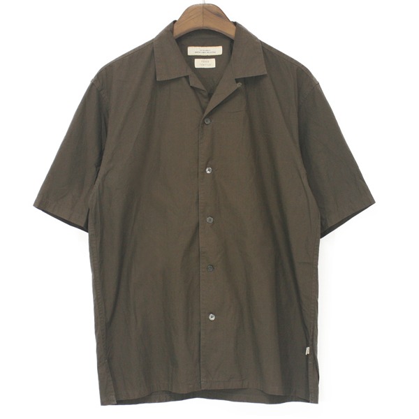 Green Label Relaxing by United Arrows Cotton Open Collar Shirts