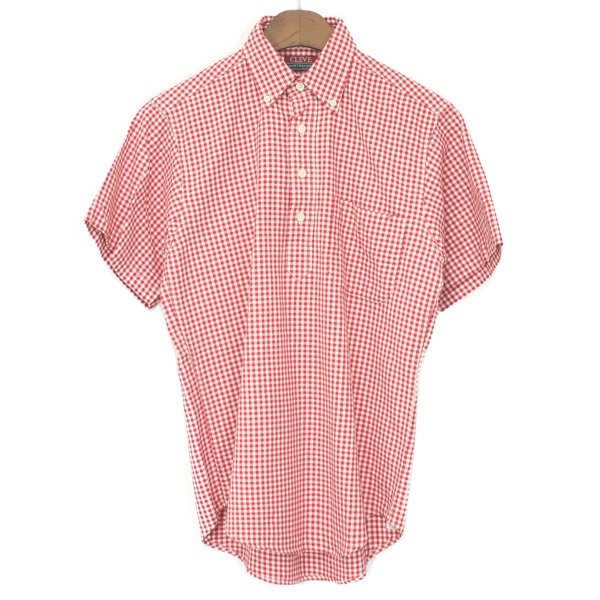 [Woman] Cleve Shirtmakers Oxford Gingham Check Pullover Shirts