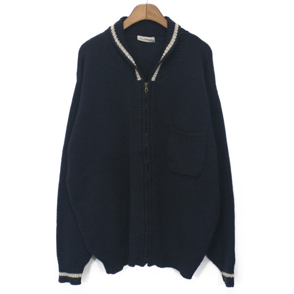 90&#039;s Pull &amp; Bear Wool Shawl Collar Sweater